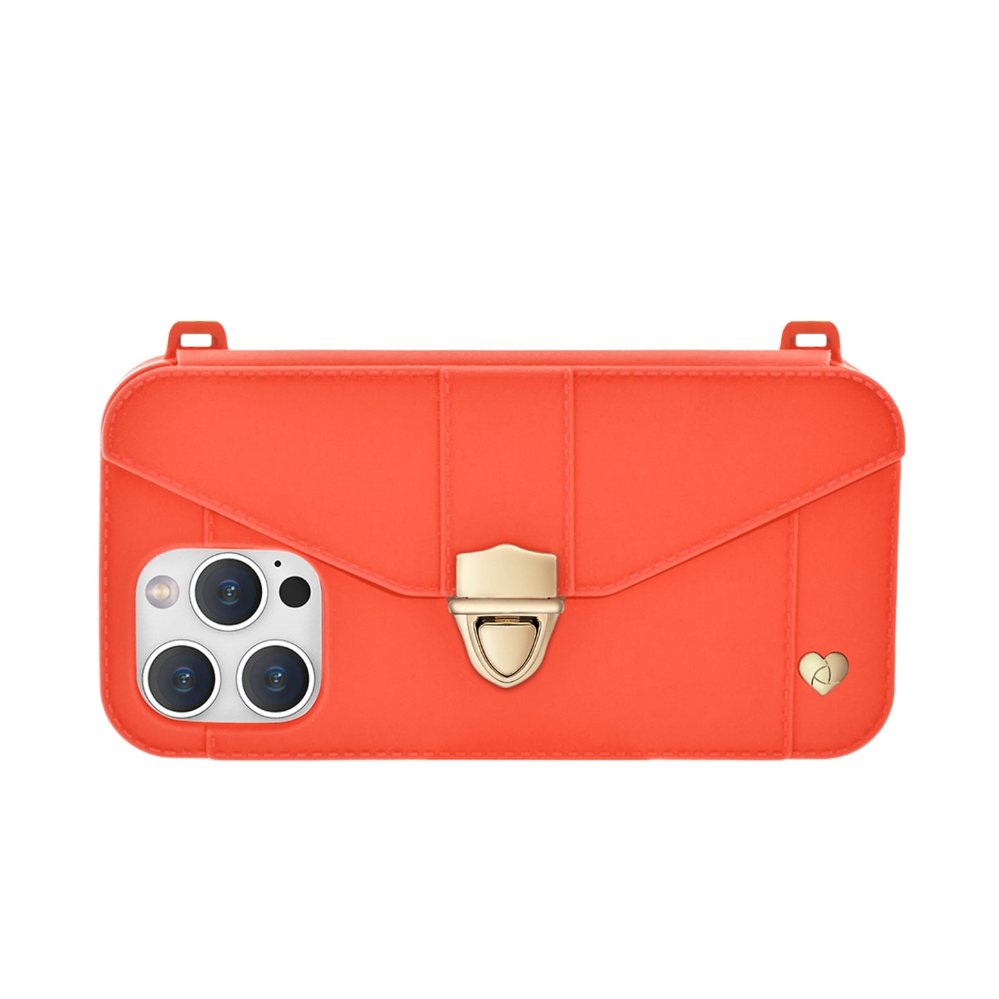 Aura - Hot Orange Pursecase - FABULOVE