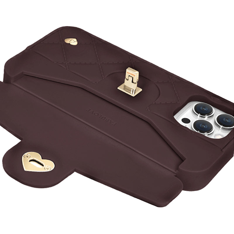 Sol - Chocolate Pursecase - FABULOVE
