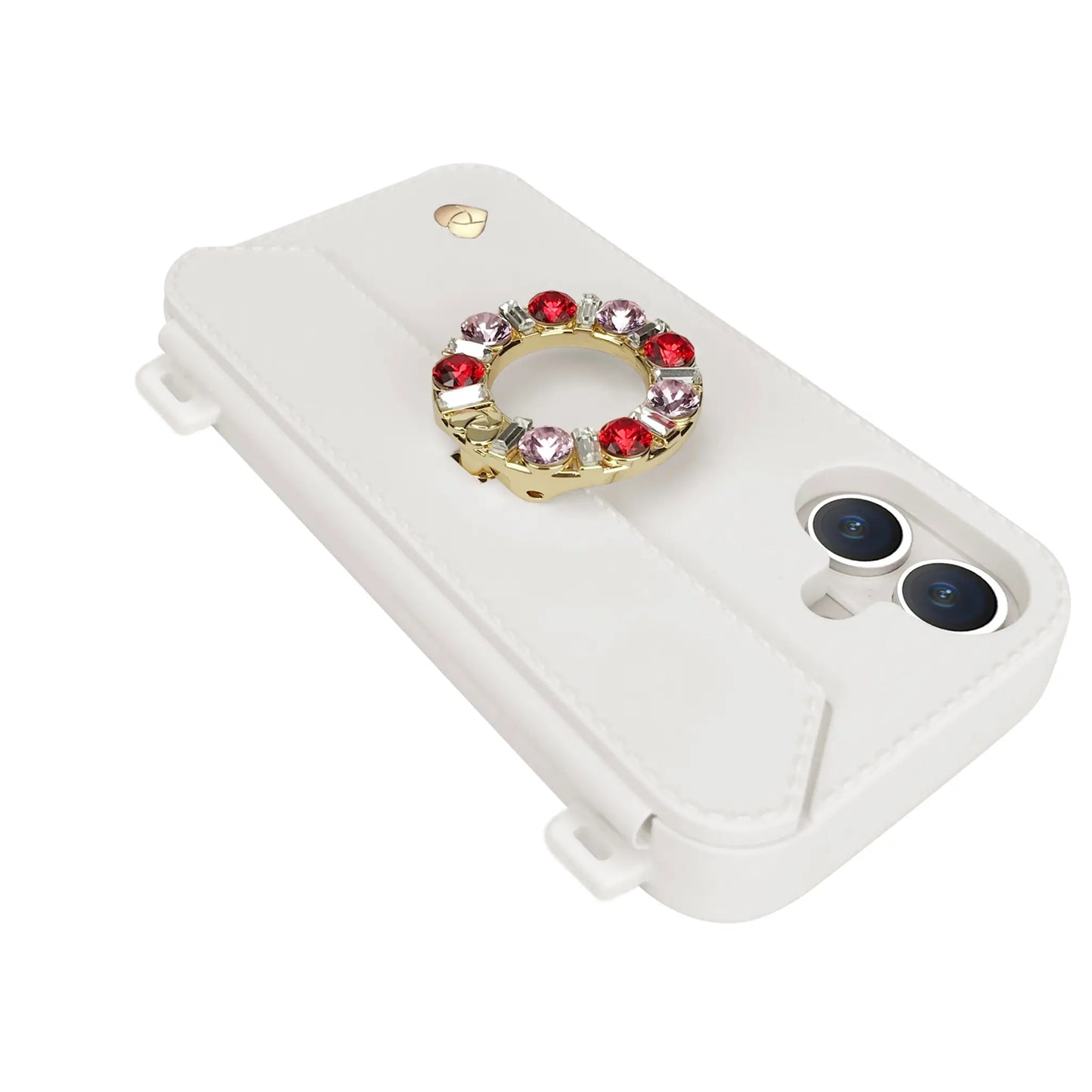 Side View of Fashionable iPhone Case with Strap-friendly Ears Design