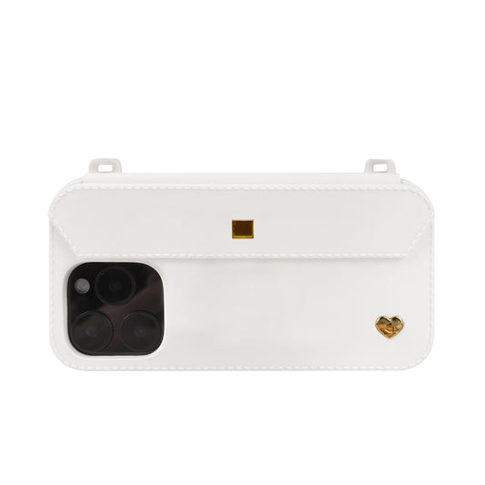 Stylebase - Off White Pursecase (Golden) - FABULOVE