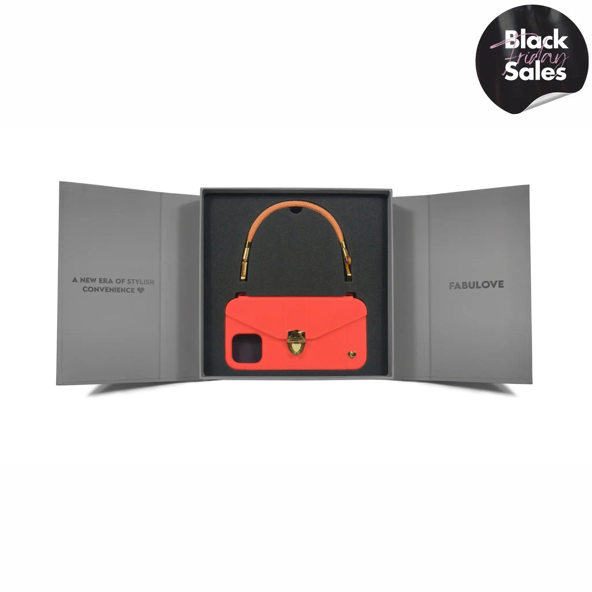 AURA Purse Case Gift Set - Orange