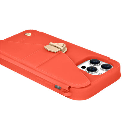 Aura - Hot Orange Pursecase - FABULOVE