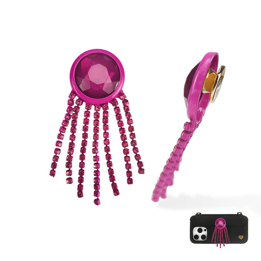 Pursecase Ornament - Crystal Tassel Drop - FABULOVE