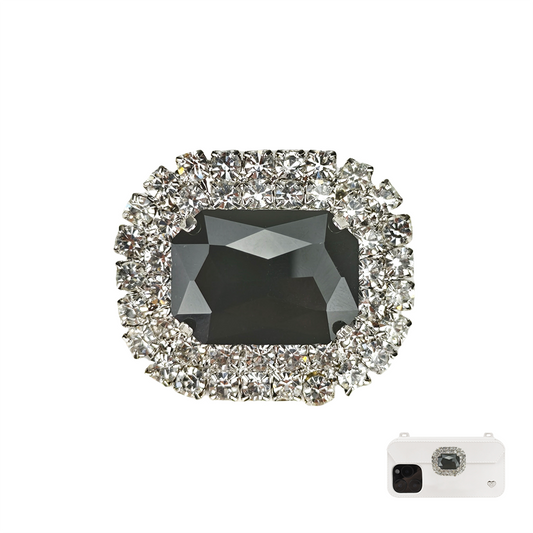 Pursecase Ornament - Square - Black Colour - FABULOVE
