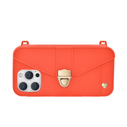 Aura - Hot Orange Pursecase - FABULOVE
