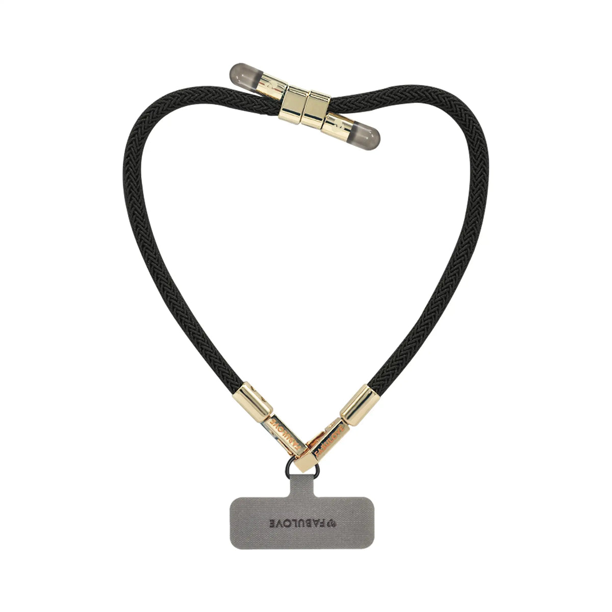 Black BlingBling wristlet strap premium display with Tiny Bulb reflector