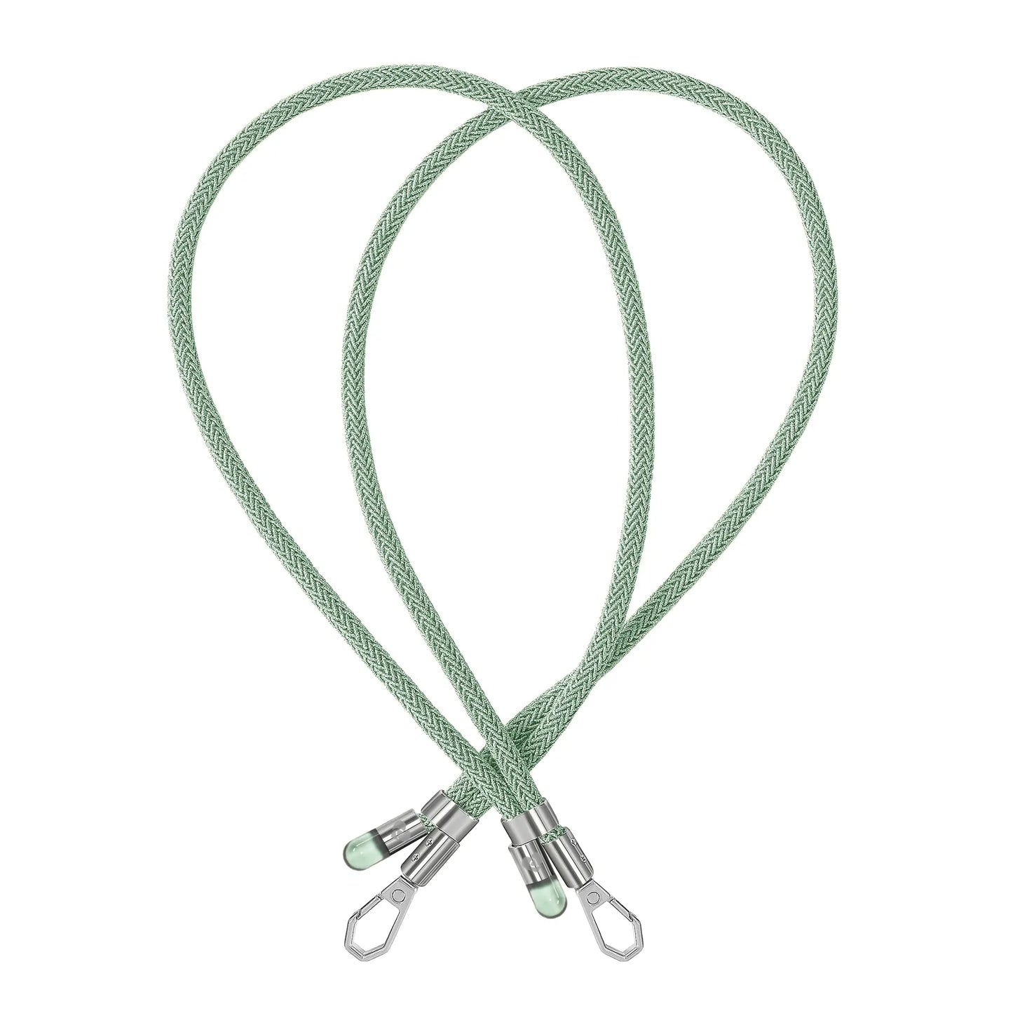 Mint Green BlingBling crossbody strap feature display with Tiny Bulb accents