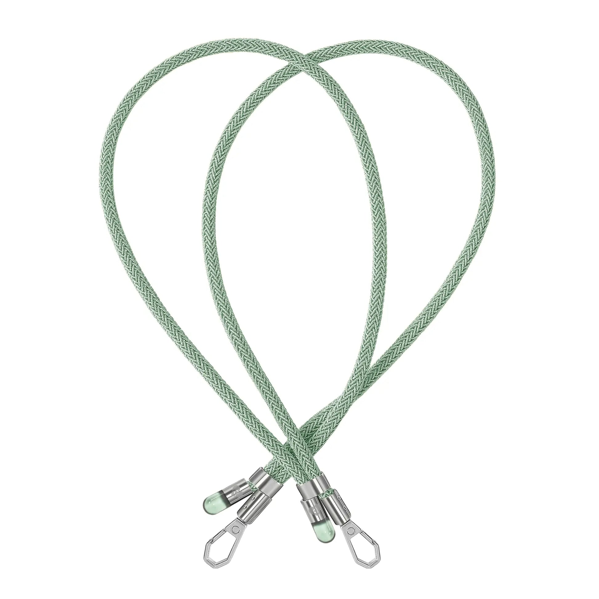 Mint Green BlingBling crossbody strap feature display with Tiny Bulb accents