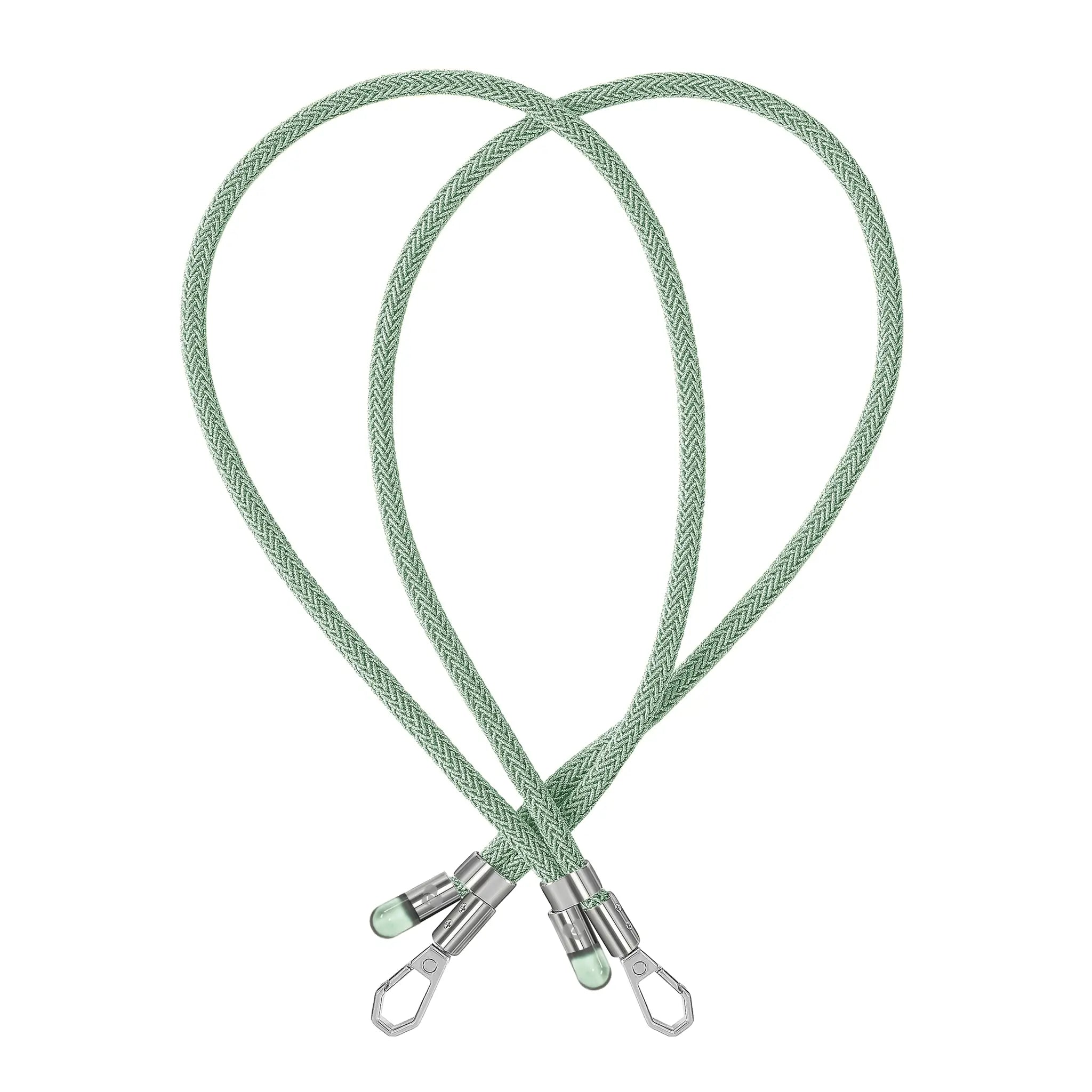 Mint Green BlingBling crossbody strap feature display with Tiny Bulb accents
