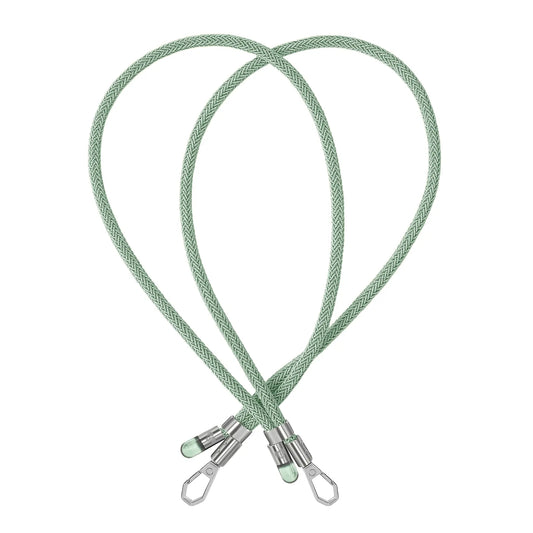Mint Green BlingBling crossbody strap feature display with Tiny Bulb accents
