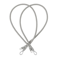 Silver BlingBling crossbody strap displayed with Tiny Bulb ends