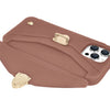 Storing ID card in Burlwood recycled case