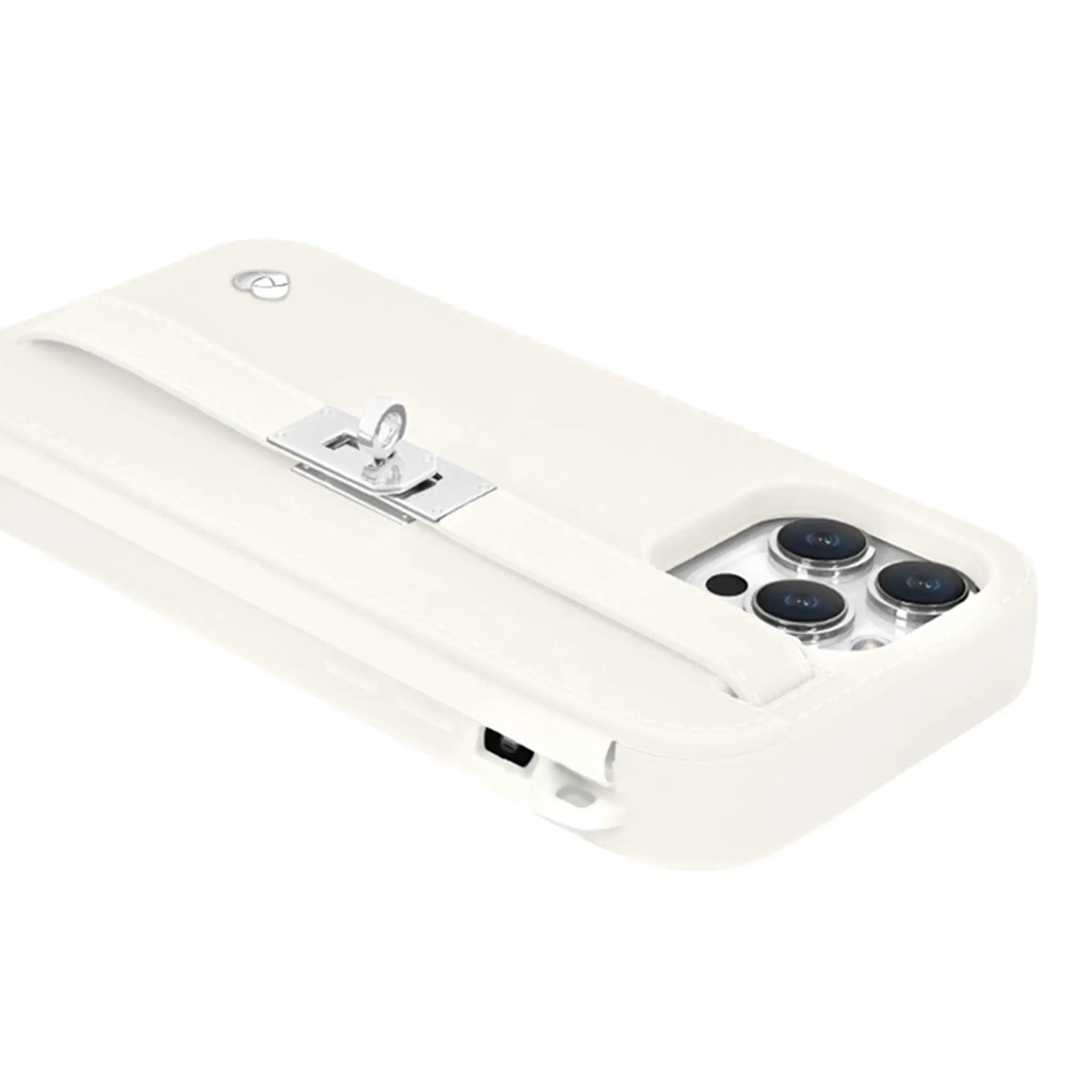 Luxury phone case featuring sealed card holder