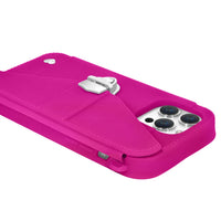 Metallic buckle securing closed compartment on-the-go