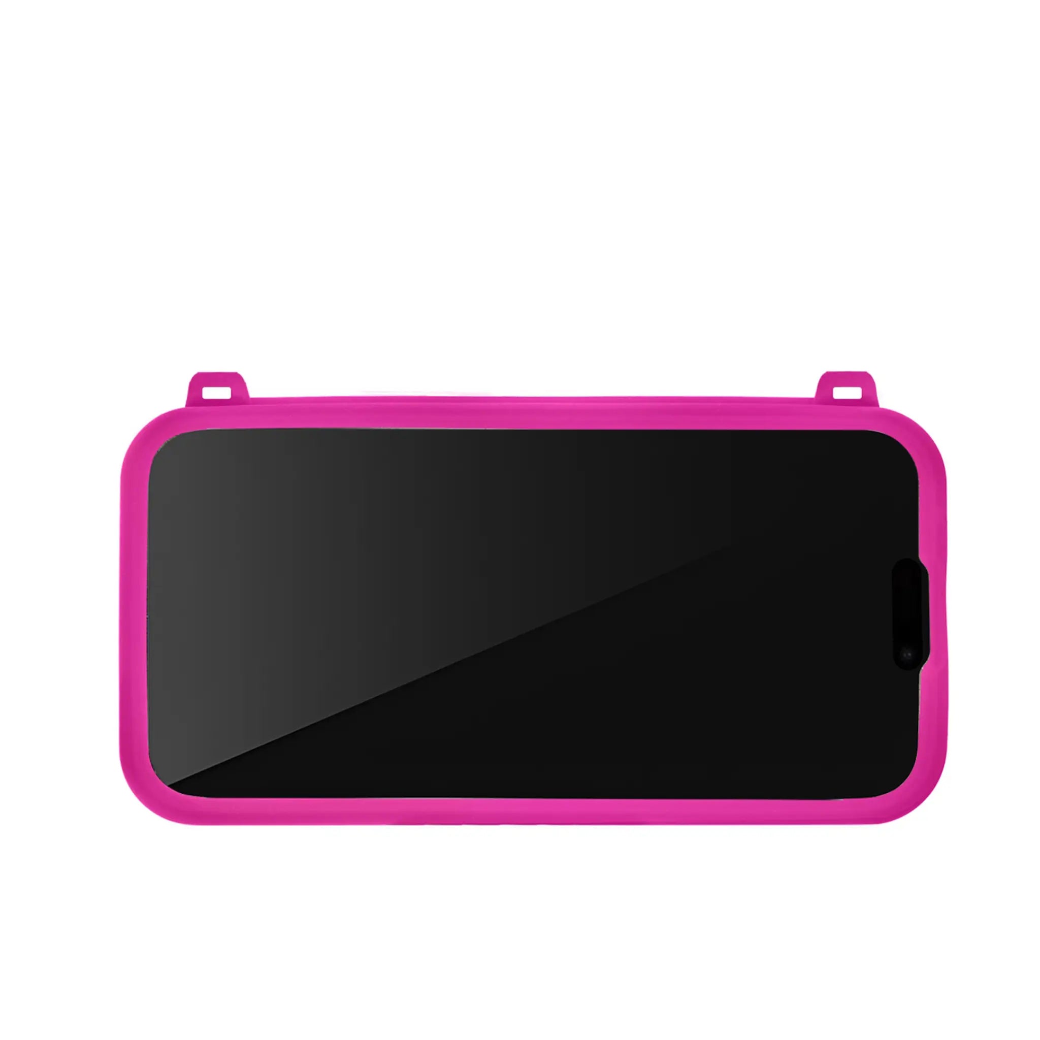 Functional strap ears for custom accessories (iPhone 15 Pro)
