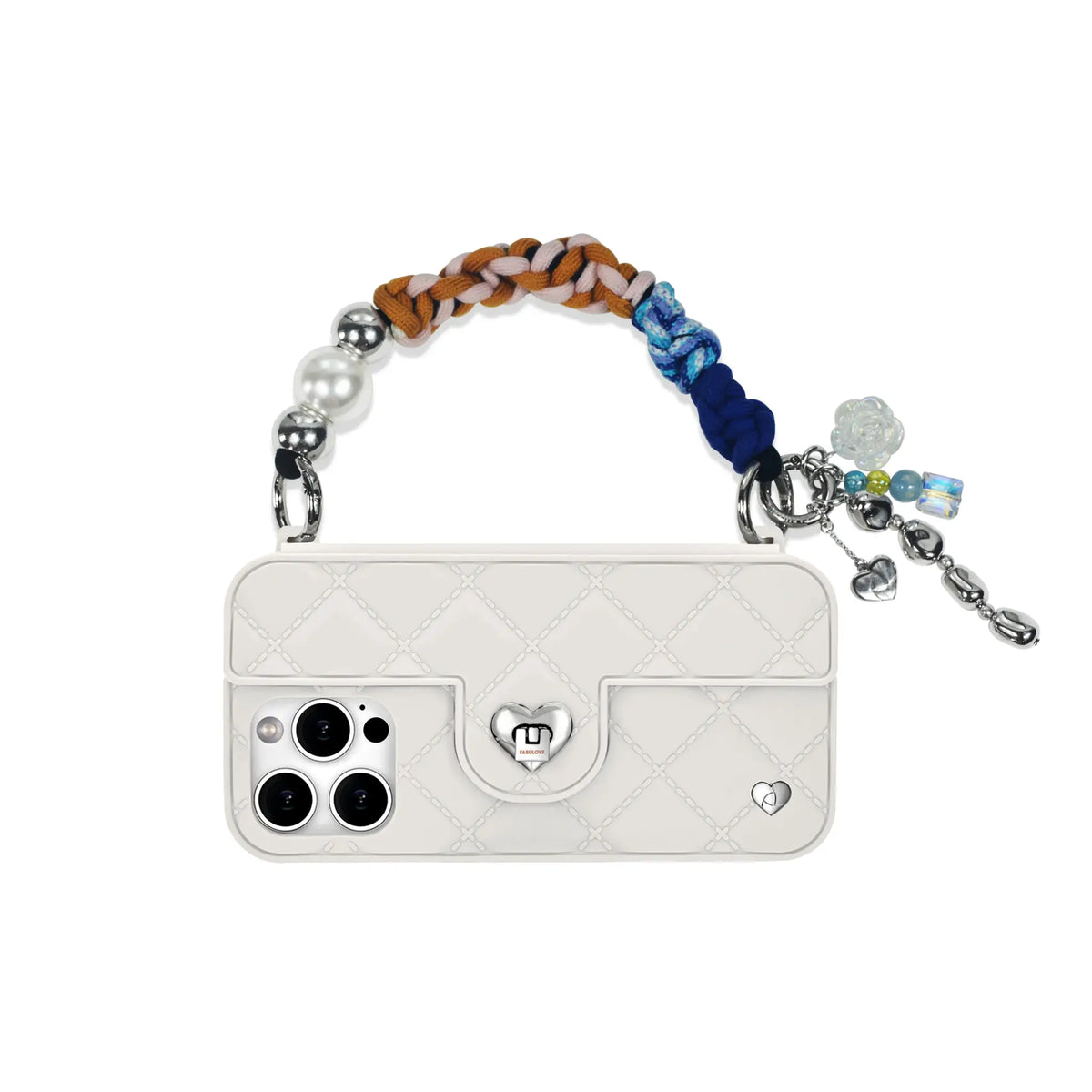 Titan handle connected to phone case ears being a charm